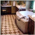 Marble Bathroom Flooring